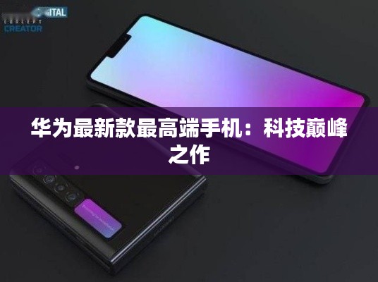 华为最新款最高端手机：科技巅峰之作