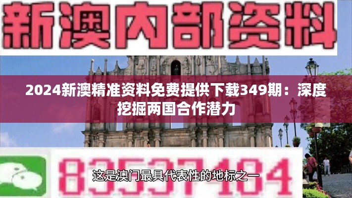 2024新澳精准资料免费提供下载349期:深度挖掘两国合作潜力