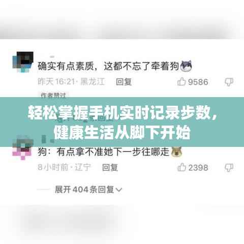 轻松掌握手机实时记录步数,健康生活从脚下开始