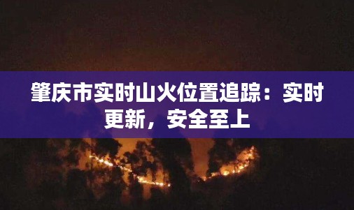 肇庆市实时山火位置追踪：实时更新，安全至上