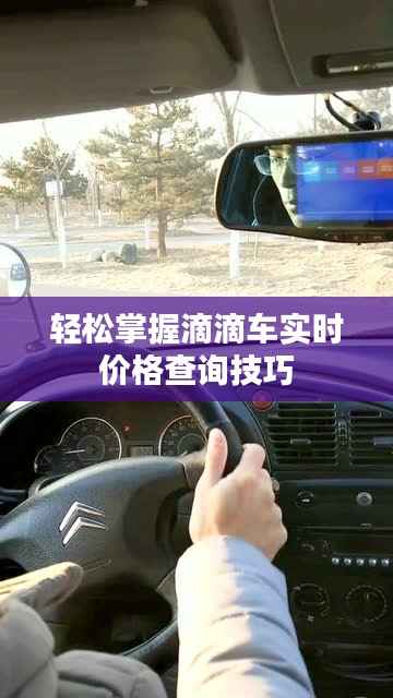 轻松掌握滴滴车实时价格查询技巧