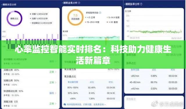 心率监控智能实时排名：科技助力健康生活新篇章